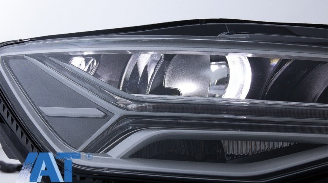 Faruri Full LED compatibil cu Audi A6 4G C7 (2011-2018) Facelift Matrix Design Semnalizare Dinamica Secventiala