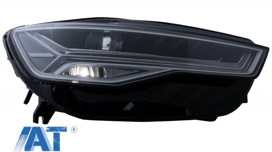 Faruri Full LED compatibil cu Audi A6 4G C7 (2011-2018) Facelift Matrix Design Semnalizare Dinamica Secventiala