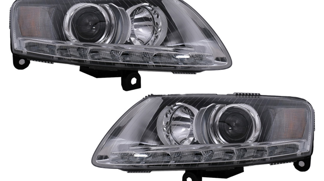 Faruri Full LED compatibil cu Audi A6 4G C7 (2011-2018) Facelift Matrix Design Semnalizare Dinamica Secventiala