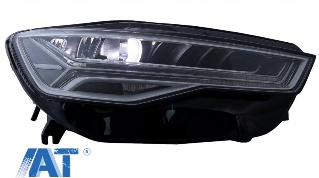 Faruri Full LED compatibil cu Audi A6 4G C7 (2011-2018) Facelift Matrix Design Semnalizare Dinamica Secventiala