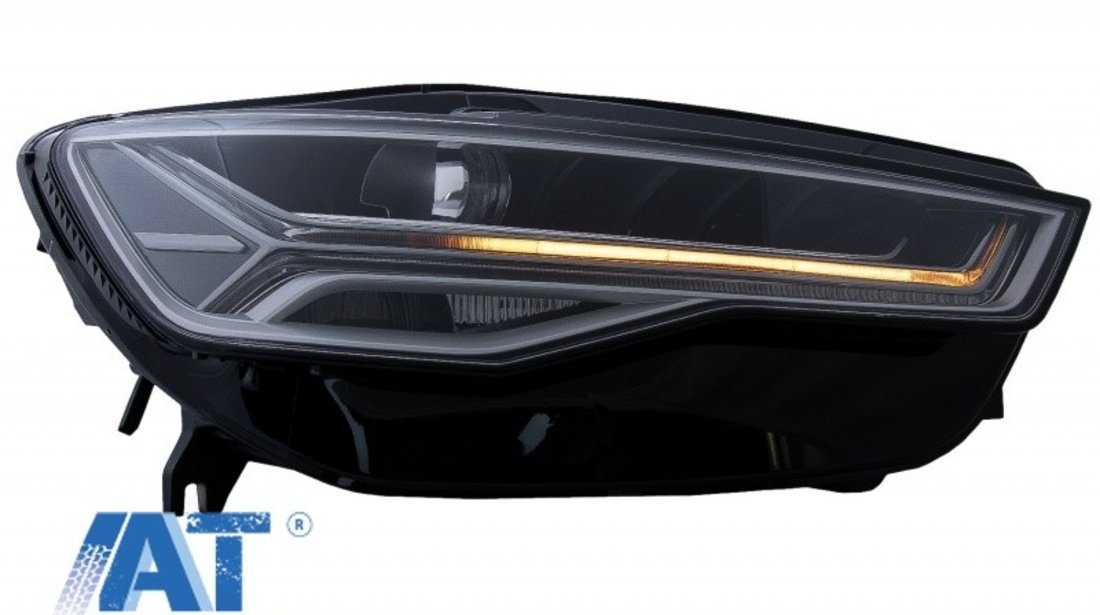 Faruri Full LED compatibil cu Audi A6 4G C7 (2011-2018) Facelift Matrix Design Semnalizare Dinamica Secventiala