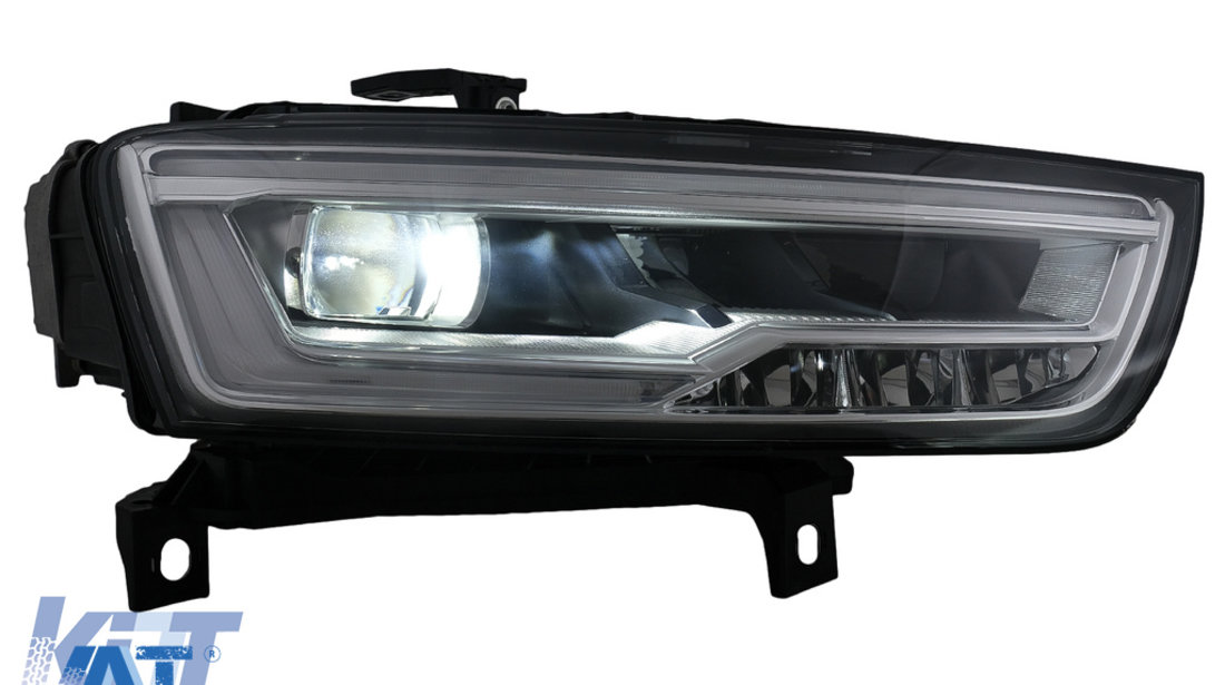 Faruri Full LED compatibil cu Audi Q3 8U Facelift (2014-2017) Conversie de la Xenon la LED