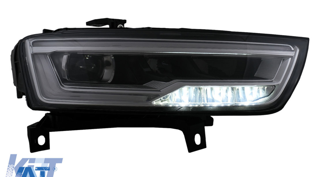 Faruri Full LED compatibil cu Audi Q3 8U Facelift (2014-2017) Conversie de la Xenon la LED