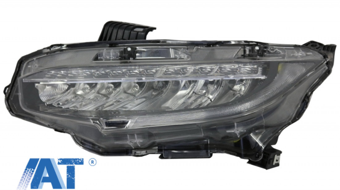 Faruri Full LED compatibil cu HONDA Civic Mk10 FC/FK (2016-Up) Sedan & Hatchback Semnalizare Dinamica