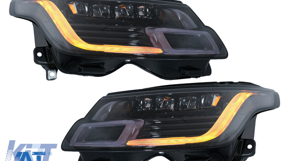 Faruri Full LED compatibil cu Land Range Rover IV Vogue SUV L405 (2013-2017) Coversie la 2018-up