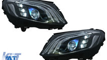 Faruri Full LED compatibil cu Mercedes C-Class W20...