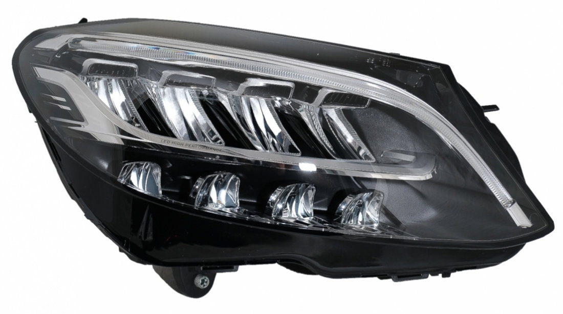 Faruri Full LED compatibil cu Mercedes C-Class W205 S205 (2019-up) LHD HLMBW205LED