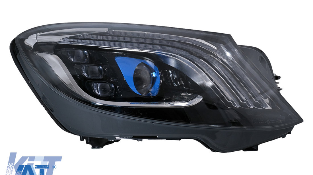 Faruri Full LED compatibil cu Mercedes S-Class W222 (2013-2017) Facelift Design Semnal Dinamic