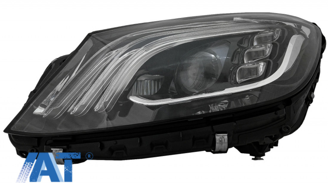 Faruri Full LED compatibil cu Mercedes S-Class W222 Maybach X222 (2013-2017) Facelift Design