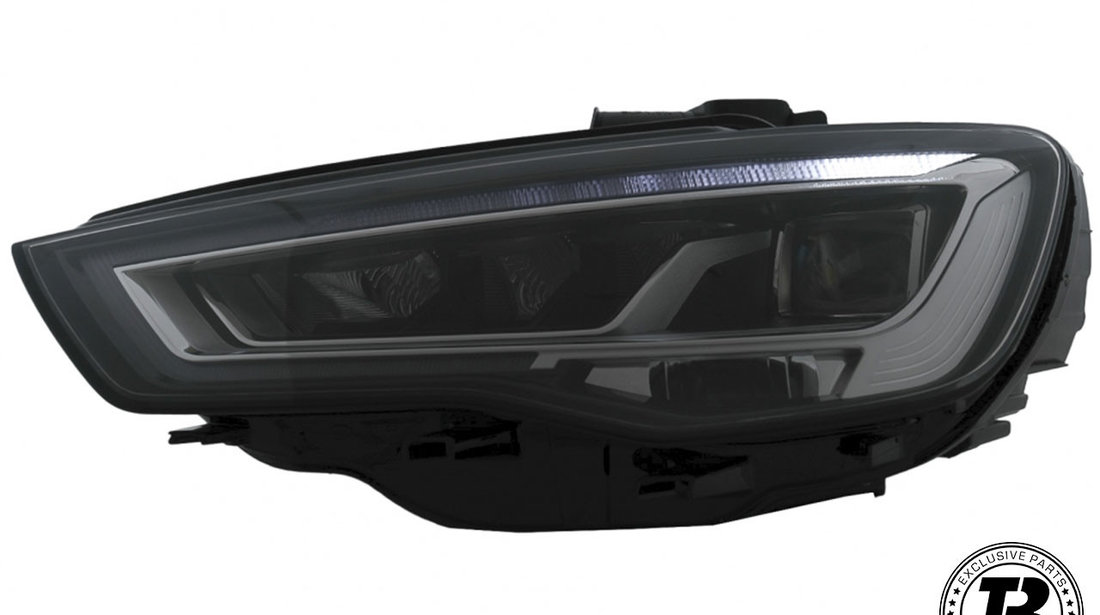 Faruri Full LED compatibile cu Audi A3 8V Pre-Facelift (13-16) cu Semnalizare Dinamica Secventiala