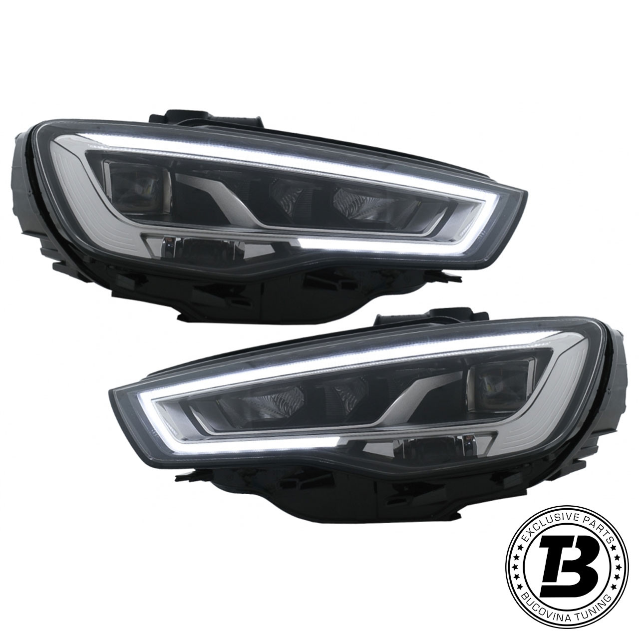 Faruri Full LED compatibile cu Audi A3 8