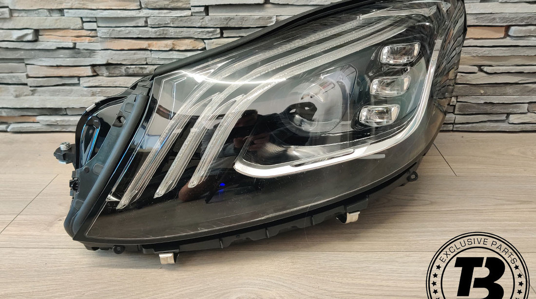 Faruri FULL LED compatibile cu Mercedes S-Class W222 (13-17)