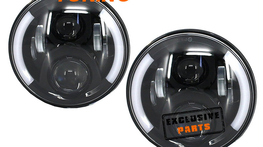 Faruri Full LED CREE Mercedes Benz G-Class W463 (89-17) Black