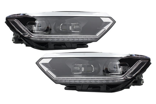 Faruri Full LED Dinamic compatibil cu VW Passat B8 3G (2014-2019) Matrix Look HLVWPA3GLED