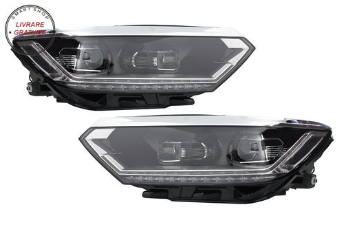 Faruri Full LED Dinamic VW Passat B8 3G (2014-2019) Matrix Look