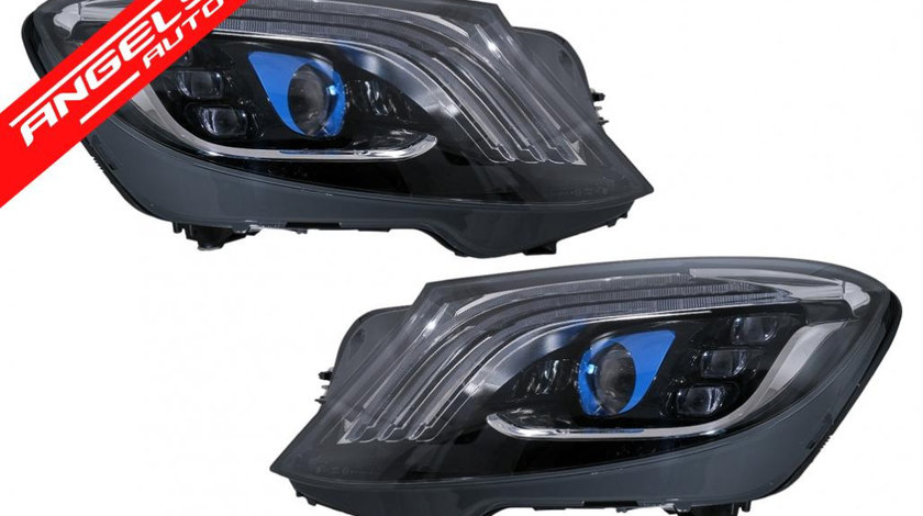 Faruri Full LED Mercedes S-Class W222 (13-17) Facelift Semnal Dinamic