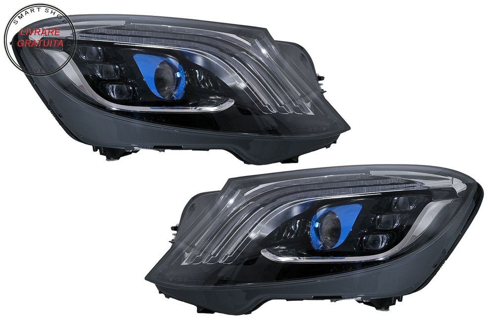 Faruri Full LED Mercedes S-Class W222 (2013-2017) Facelift Design Semnal Dinamic- livrare gratuita