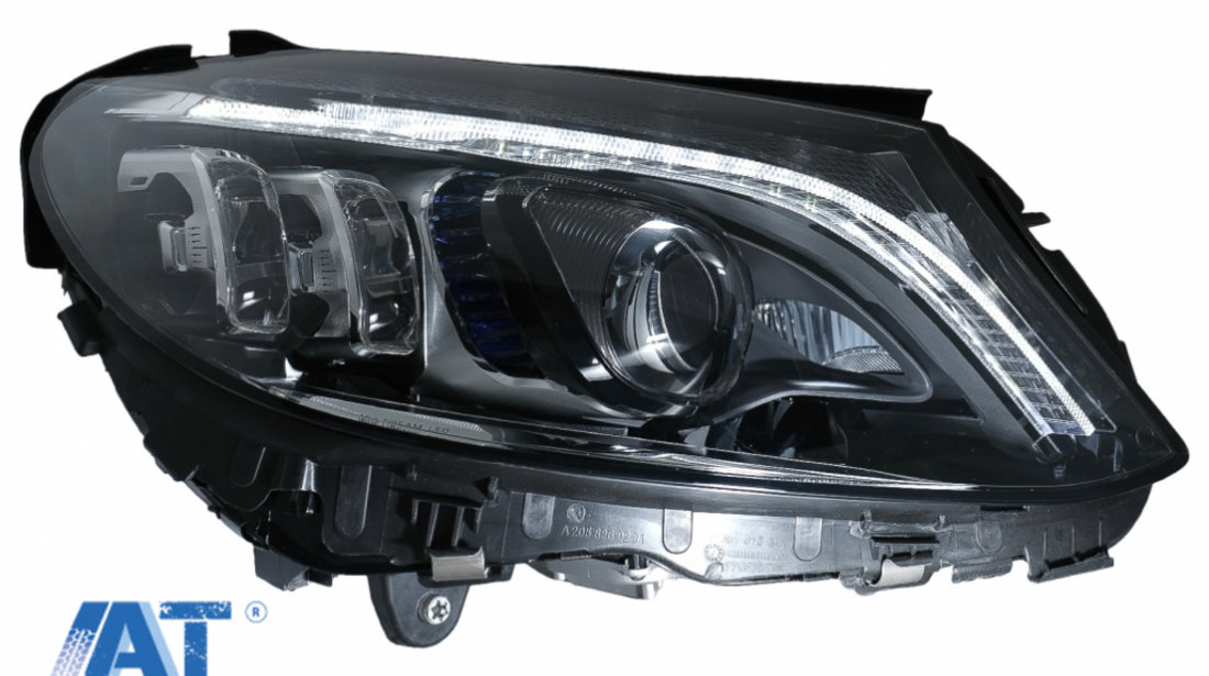 Faruri Full Multibeam LED compatibil cu Mercedes C-Class W205 S205 (2014-2018) LHD