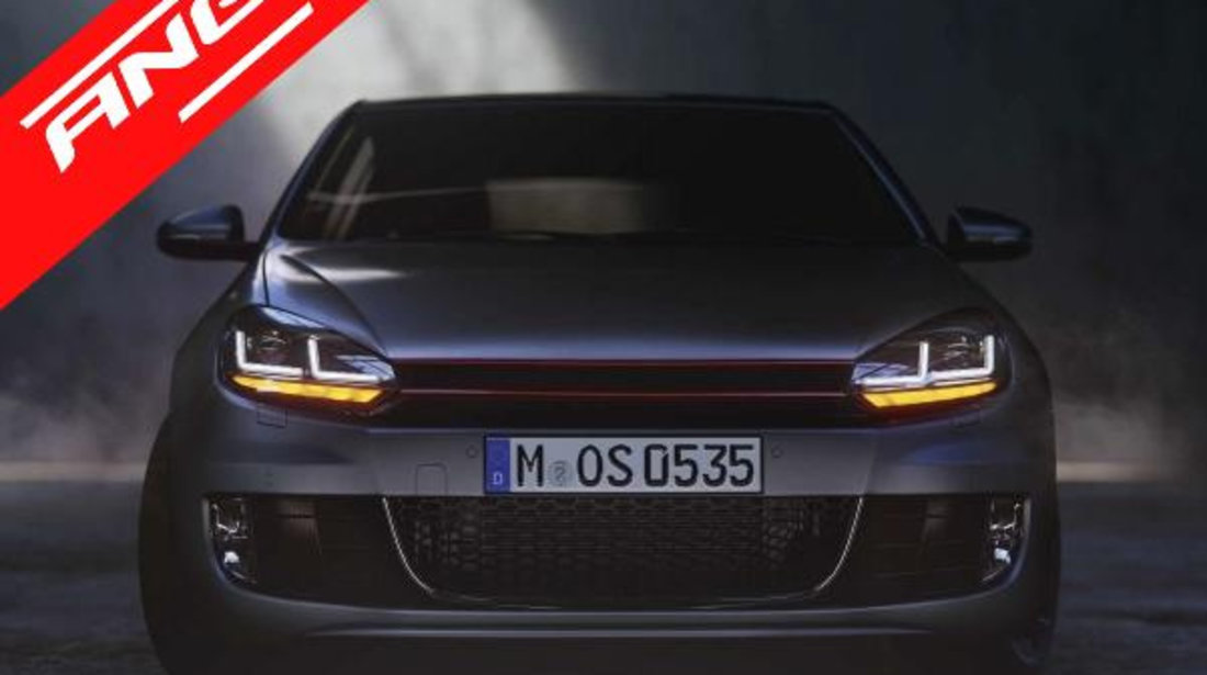 Faruri Golf 6 GTI Osram LED 08-12 Rosu LEDriving Semnal Dinamic