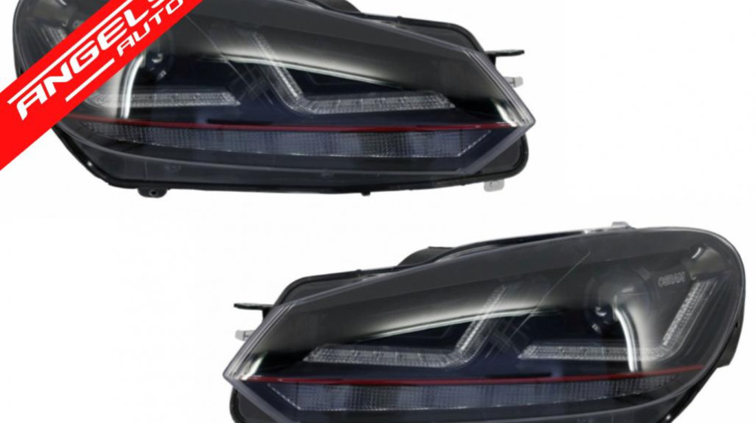 Faruri Golf 6 GTI Osram LED 08-12 Rosu LEDriving Semnal Dinamic