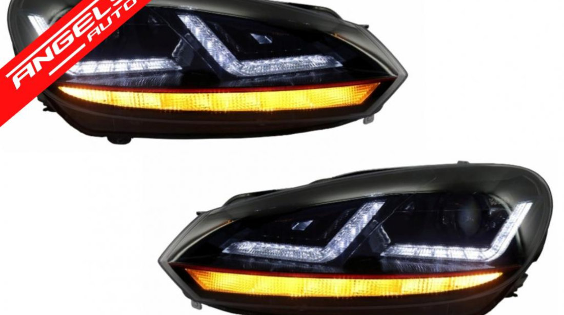 Faruri Golf 6 GTI Osram LED 08-12 Rosu LEDriving Semnal Dinamic