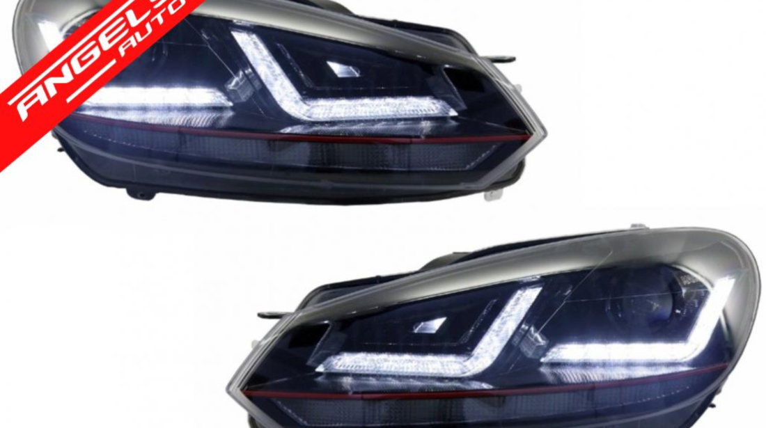 Faruri Golf 6 GTI Osram LED 08-12 Rosu LEDriving Semnal Dinamic