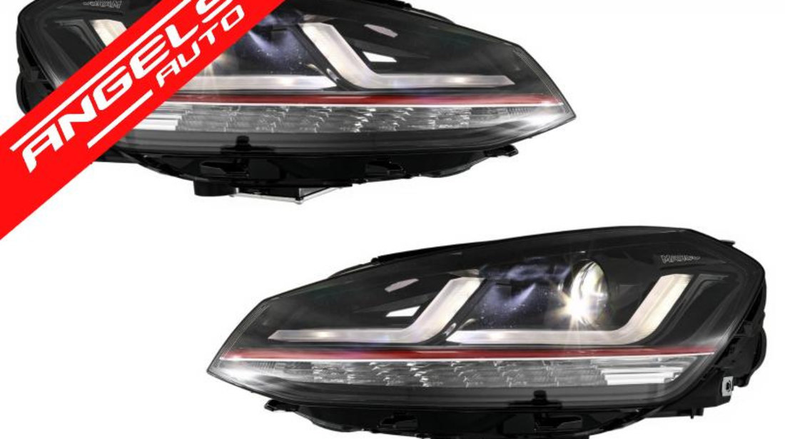 Faruri Golf 7 LED Osram Full LED GTI Faruri Xenon si Pozitie Halogen