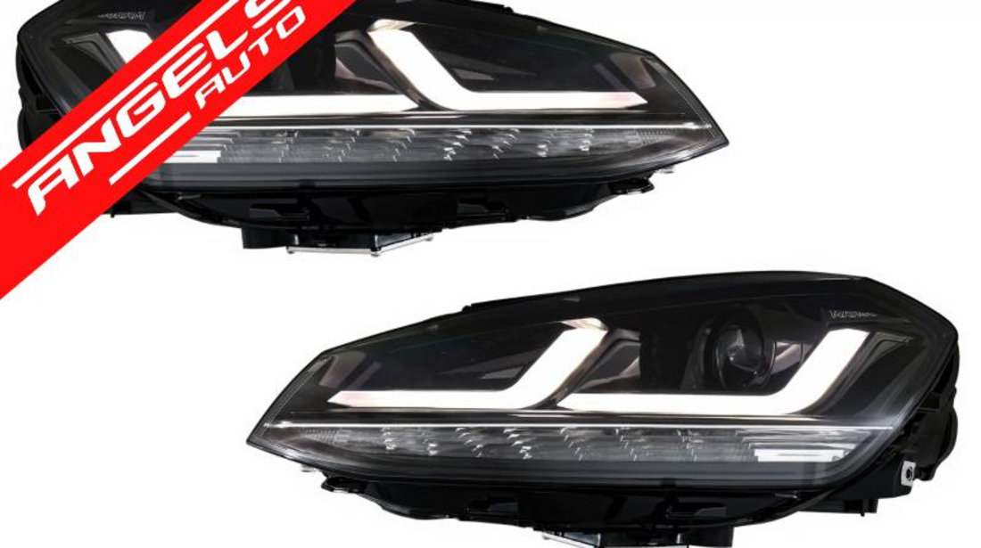 Faruri Golf 7 Osram Full LED Volkswagen (2012-2017) Black LEDrivin