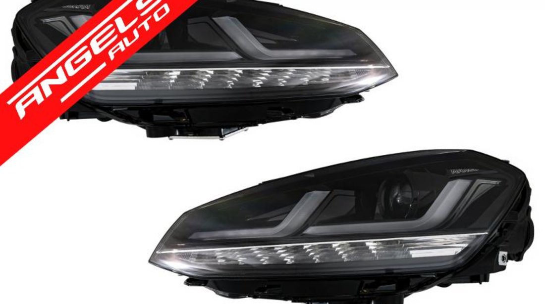 Faruri Golf 7 Osram Full LED Volkswagen (2012-2017) Black LEDrivin