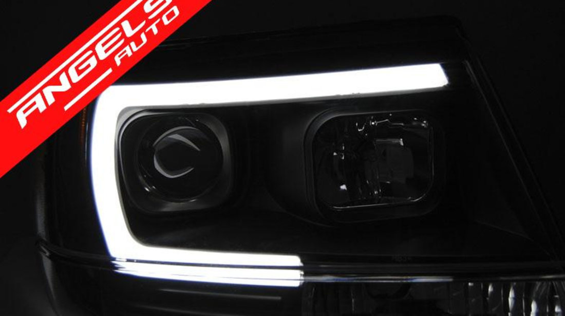 Faruri Jeep Grand Cherokee 99 05 Tube Light Negru