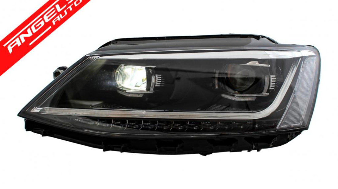 Faruri Jetta Mk 6 LED DRL 2011-2017 Semnal LED Dinamic