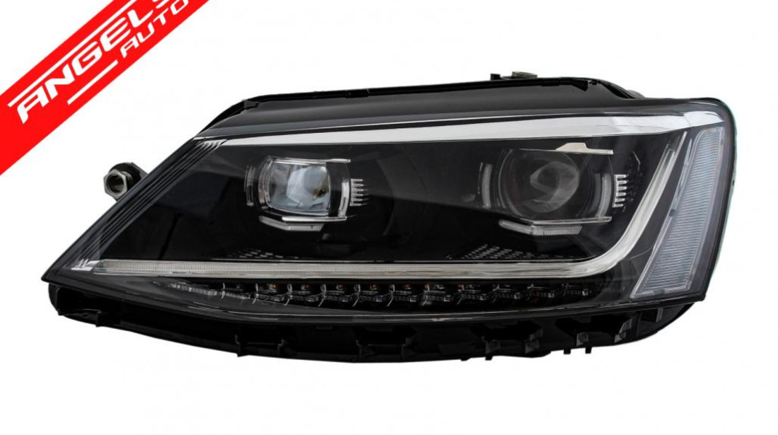 Faruri Jetta Mk 6 LED DRL 2011-2017 Semnal LED Dinamic