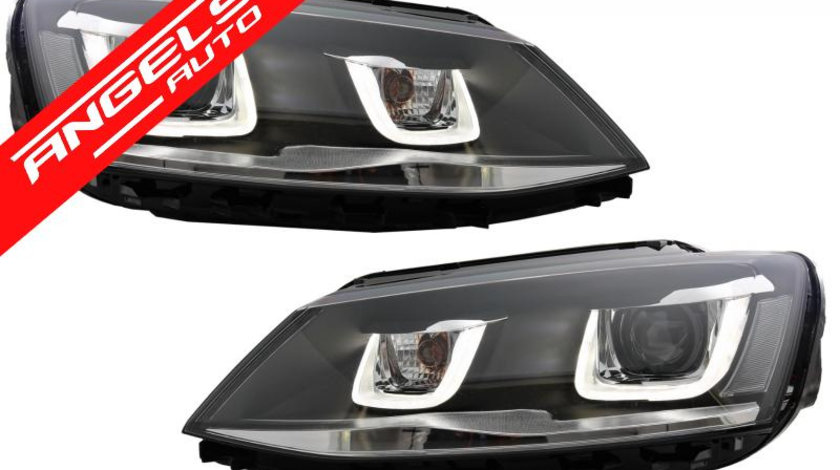 Faruri Jetta Mk6 3D LED (2011-2017) GTI U Bi-Xenon Design