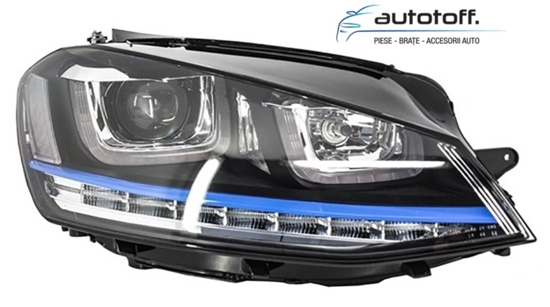 Faruri LED 3D VW Golf 7 (2012-2017) GTE Design