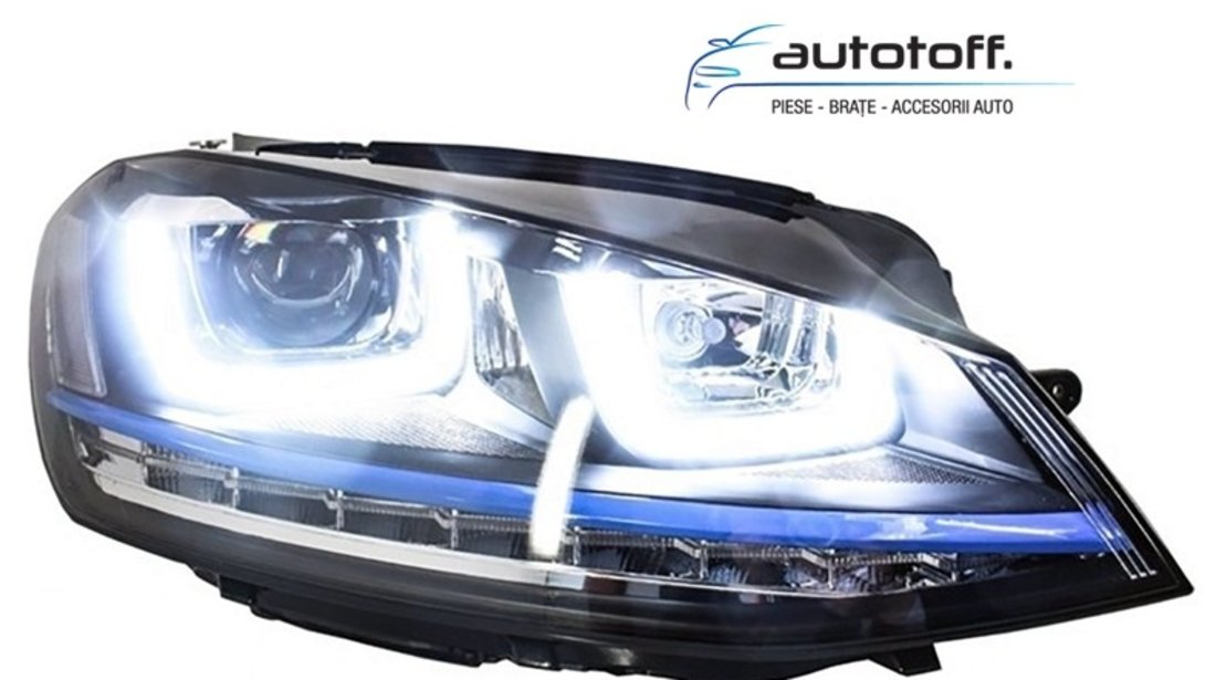 Faruri LED 3D VW Golf 7 (2012-2017) GTE Design