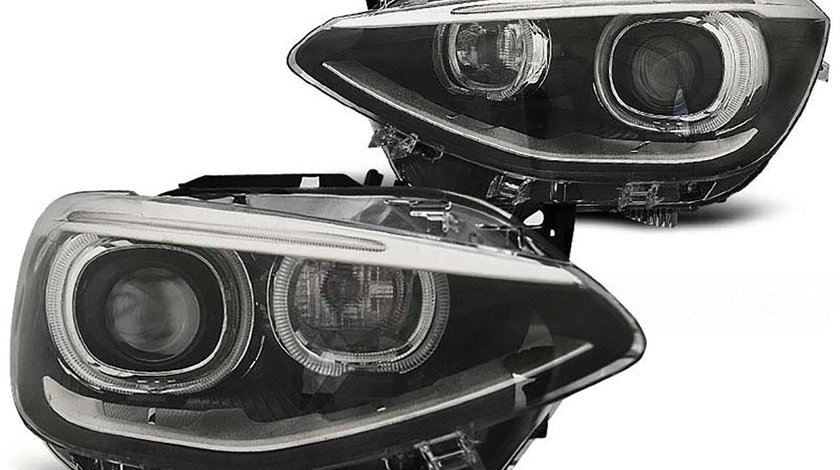 Faruri LED Angel Eyes BMW F20 F21 Seria 1