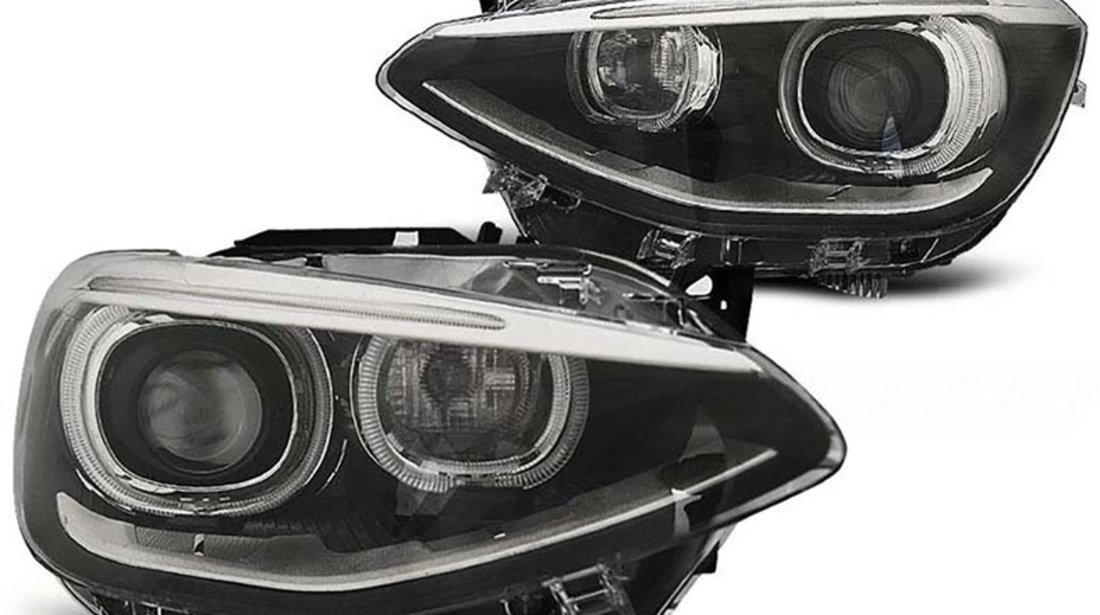 Faruri LED Angel Eyes BMW Seria 1 F20/F21 (2011-2015)