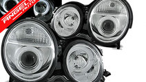 Faruri LED Angel Eyes Mercedes E-Class W210 (06.99...