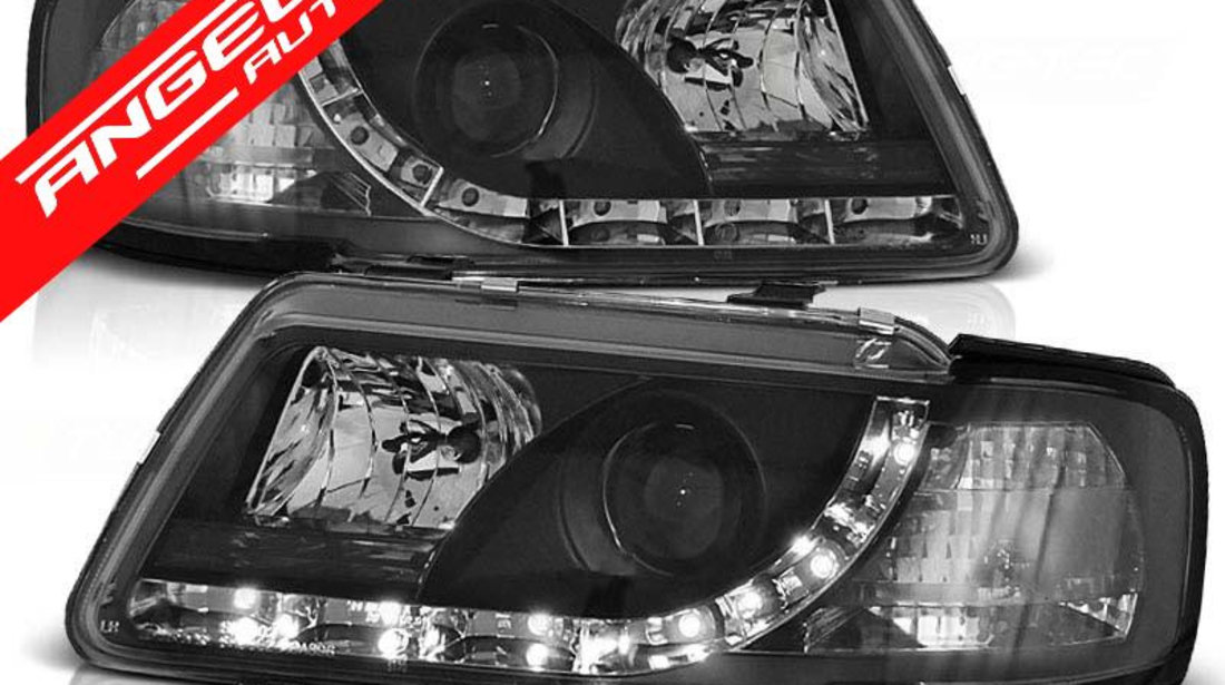 Faruri LED AUDI A3 8L 1996-2000 Black Design