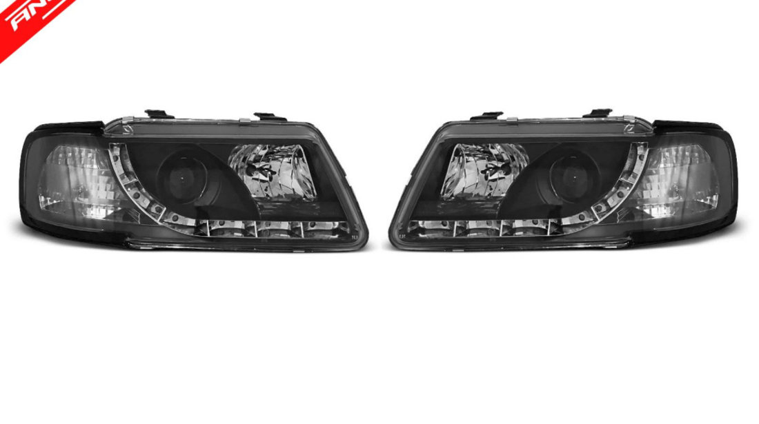 Faruri LED AUDI A3 8L 1996-2000 Black Design