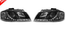 Faruri LED AUDI A3 8P 2003-2008 Black Design