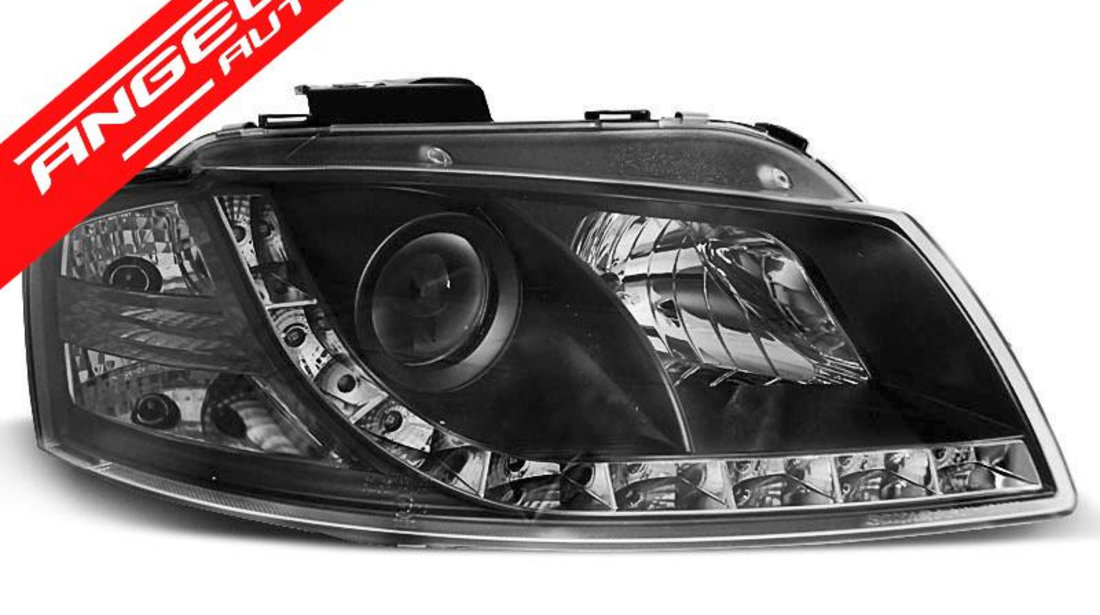 Faruri LED AUDI A3 8P 2003-2008 Black Design