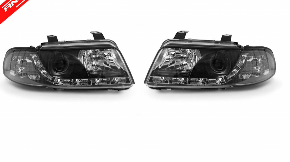 Faruri LED AUDI A4 B5 1999-2000 Black Design