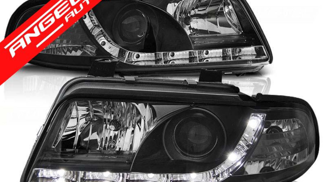 Faruri LED AUDI A4 B5 1999-2000 Black Design