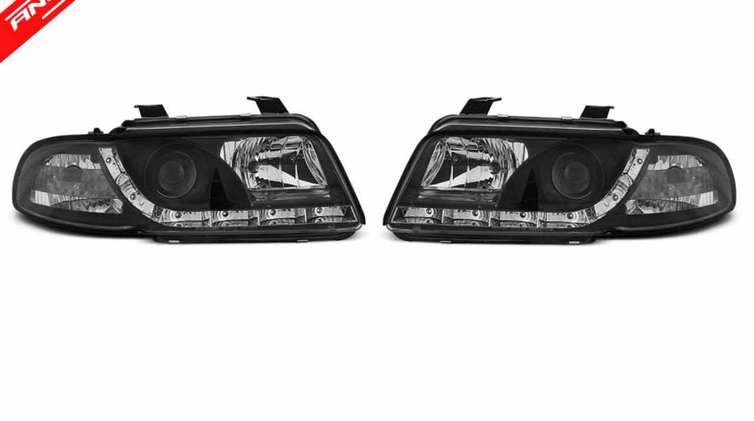 Faruri LED AUDI A4 B5 Non Facelift 1994-1998 Black