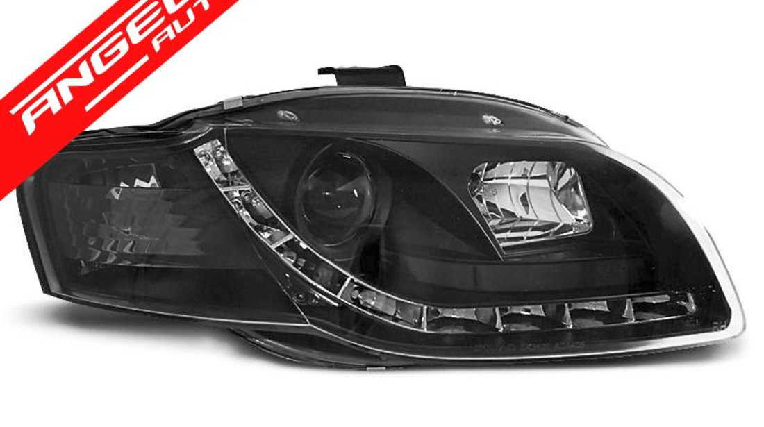 Faruri LED Audi A4 B7 2004-2008 Interior Negru