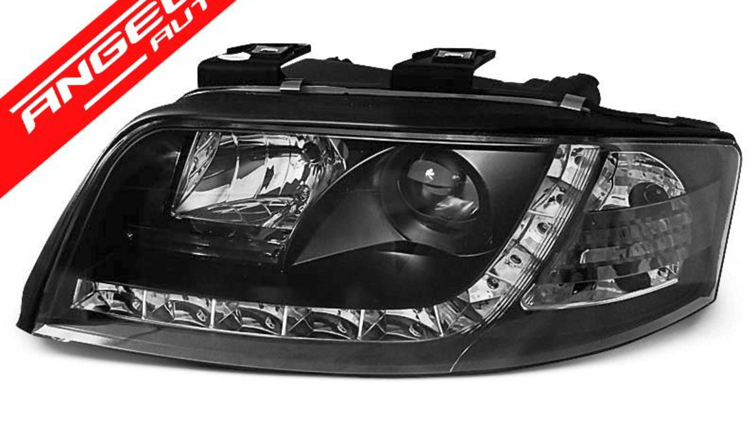 Faruri LED AUDI A6 C5 2001-2004 Black