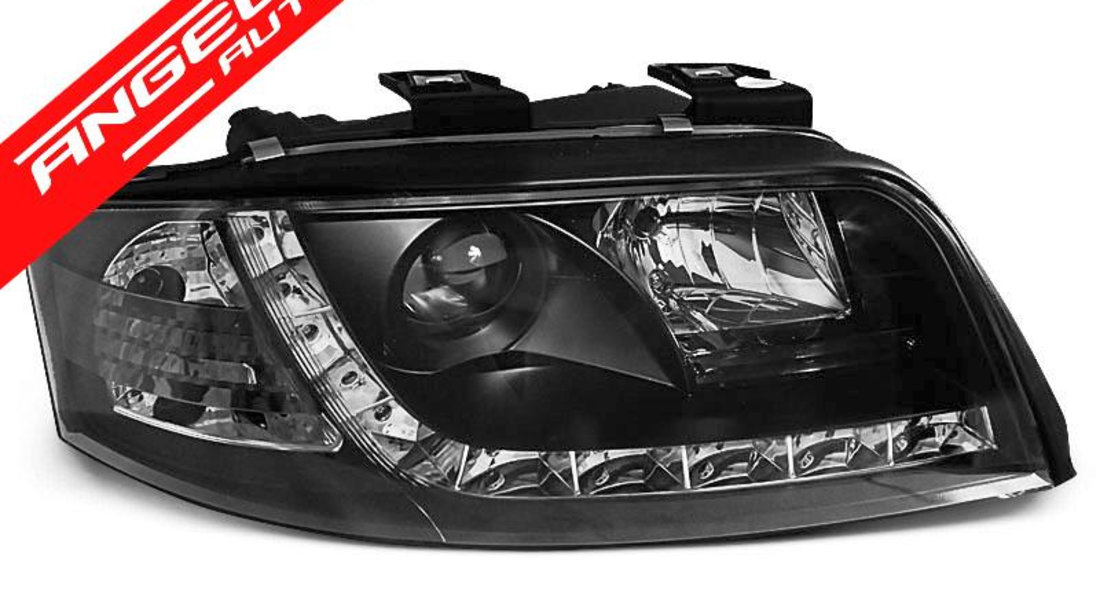 Faruri LED AUDI A6 C5 2001-2004 Black