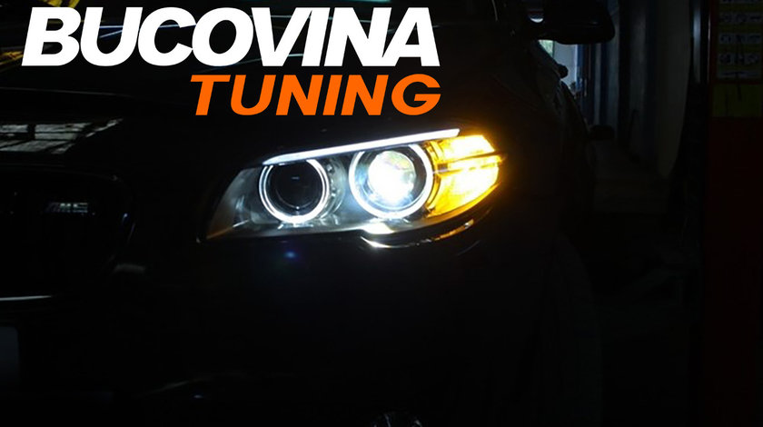 Faruri LED Bi-Xenon BMW Seria 5 F10/ F11 (10-14) Facelift Design