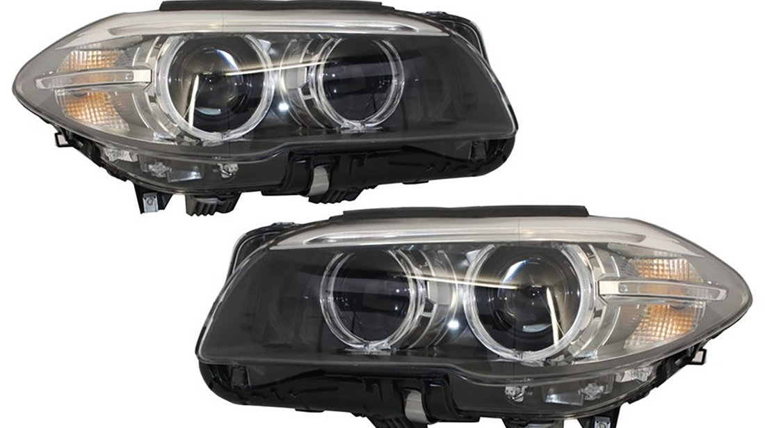 Faruri LED Bi-Xenon compatibile cu BMW Seria 5 F10/ F11 (10-14)